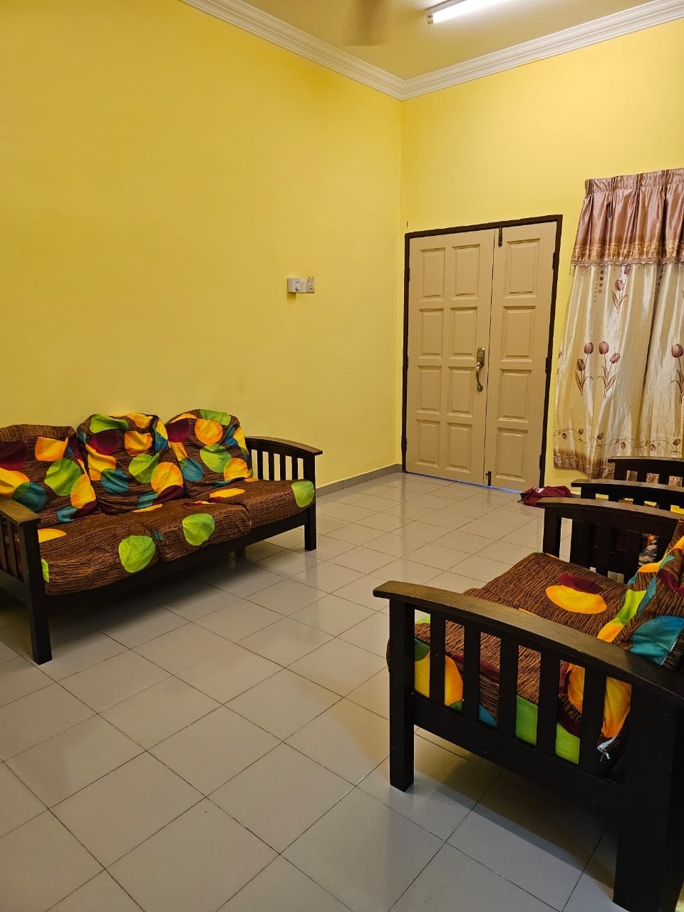 Ruang tamu Teratak Nipah Homestay